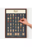 Постер 42 Beer Bucket List